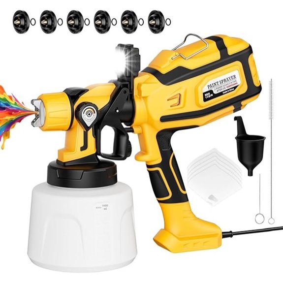 10 Best Paint Sprayers That Deliver Perfect Finishes Every Time 5 Paint Sprayer for House and Garden (1000W 1400ml)