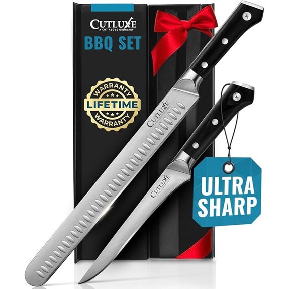 15 Best Meat Cutting Knives for 2026 Chefs and Home Cooks 4 Cutluxe Carving Knife Set for BBQ & Brisket