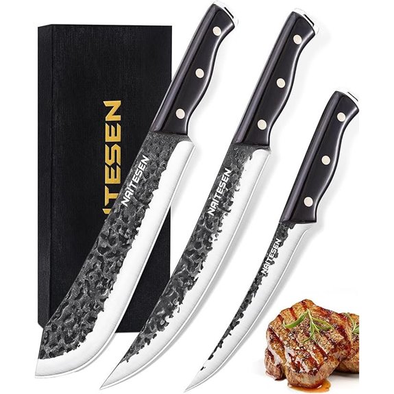 15 Best Meat Cutting Knives for 2026 Chefs and Home Cooks 14 Professional Butcher Knife Set (3-Piece)