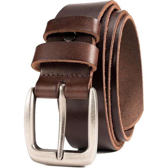 15 Best Premium Leather Belts That Combine Style and Durability 9 WOLFANT Leather Belt for Men,100% Italian Full Grain Real Solid Leather