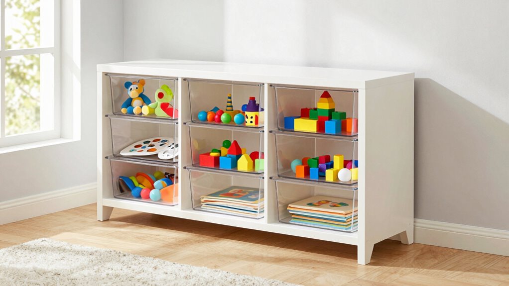 premium playroom toy storage