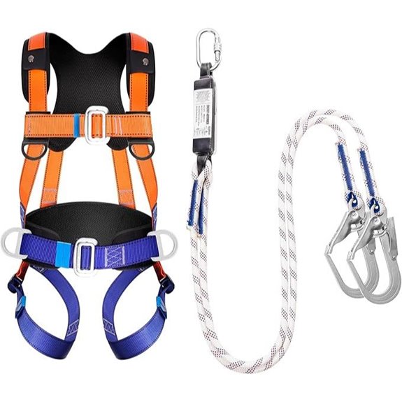 Premium Full Body Safety Harness and Fall Kit