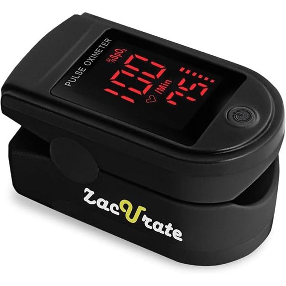 Zacurate Pro Series 500DL Pulse Oximeter with Cover