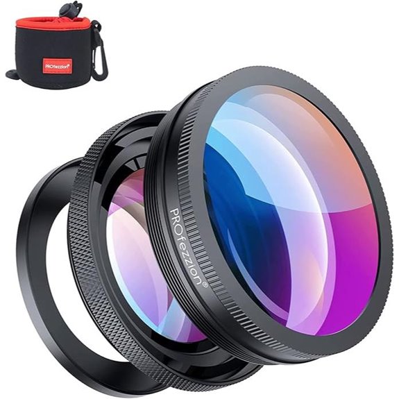 PROfezzion HD Wide Angle & Macro Lens for Cameras