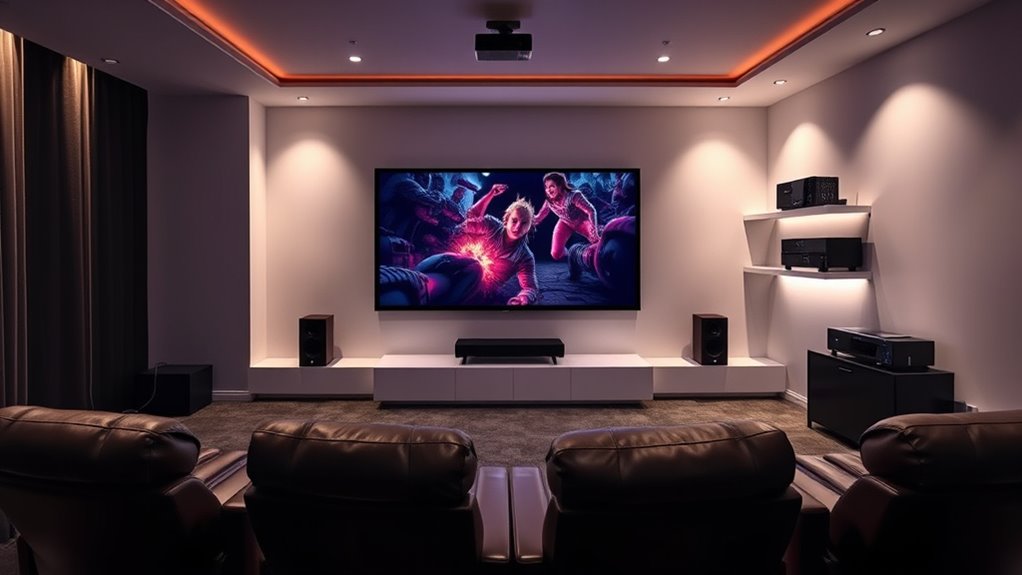 projection quality and features