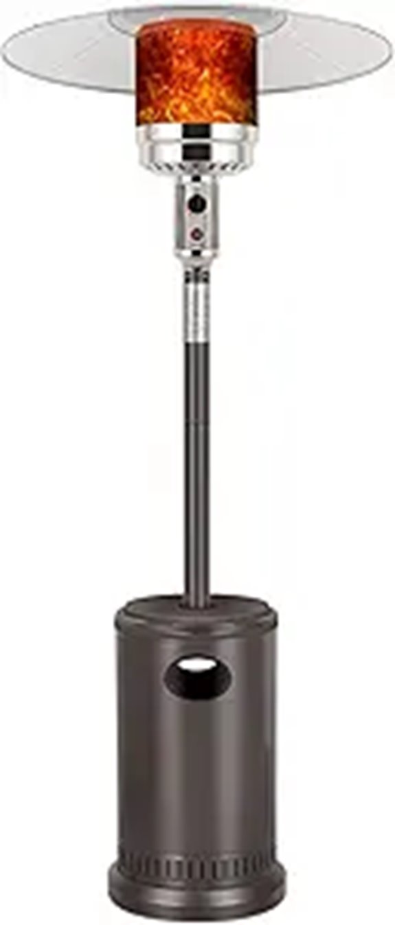 15 Best Propane Patio Heaters for Cozy Outdoor Spaces in 2026 10 Hykolity 50,000 BTU Propane Patio Heater with Table