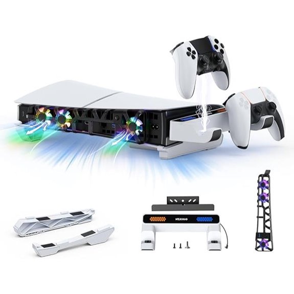 15 Best Cooling Stands for PS5 in 2026 to Keep Your Console Cool and Performance-Ready 17 NexiGo PS5 Slim Stand with Charging & Cooling