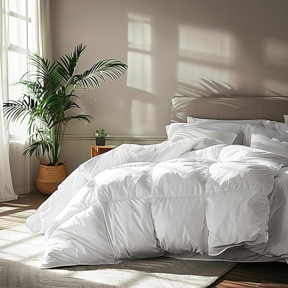 Serta Queen Size Goose Feather Down Comforter