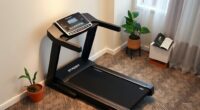 quiet apartment treadmill options