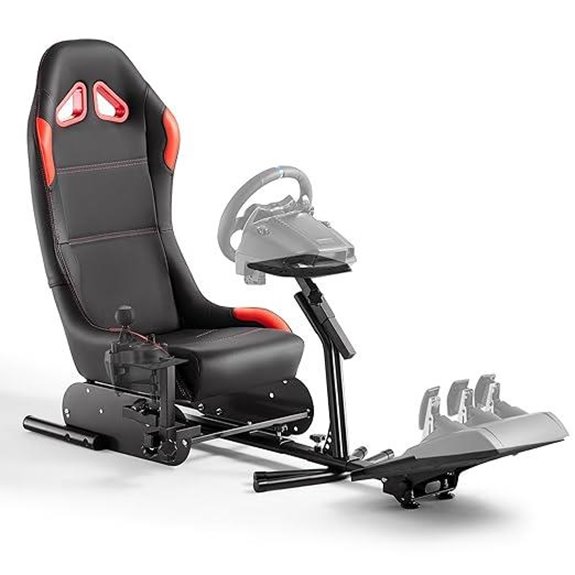 DIWANGUS Racing Simulator Cockpit with Seat and Wheel