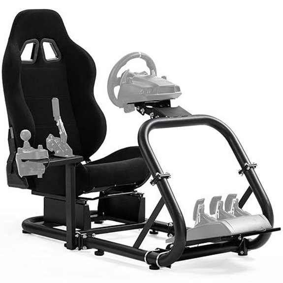 12 Best Sim Racing Seats for VR Cockpits in 2026 13 Dardoo Racing Simulator Cockpit Stand for Logitech/G27