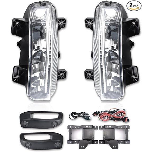 Premium LED Fog Light Assemblies for Ram 2500 (2020-2022)