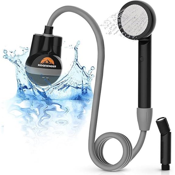 15 Best Portable Camping Showers for 2026 13 Portable Camping Shower with Rechargeable Battery