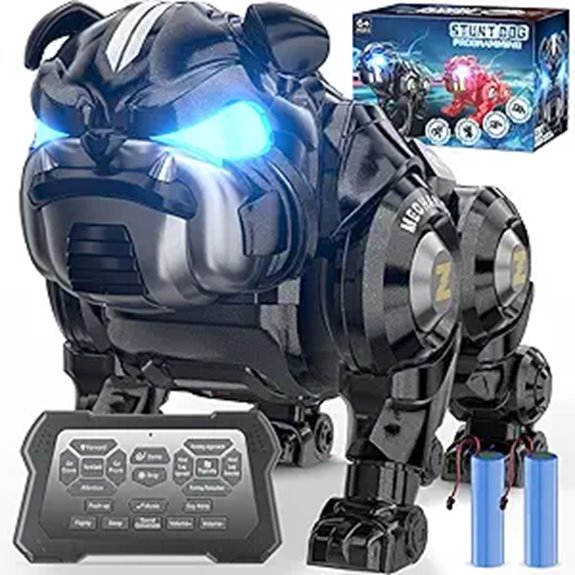 Rechargeable Robot Dog Toy with Singing & Dancing
