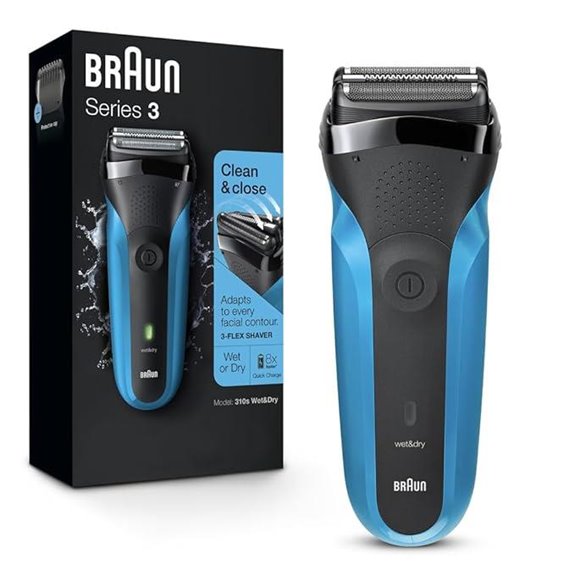 Braun Series 3 310s Rechargeable Wet & Dry Razor
