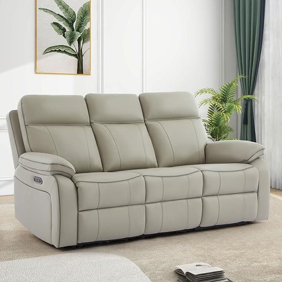 15 Best Power Sofa Recliners of 2026 for Ultimate Comfort and Style 5 Power Reclining Sofa with Fold Down Table