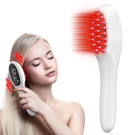 15 Best Laser Comb Hair Growth Devices That Actually Work in 2026 3 Laser Hair Growth Comb with Red Light Therapy
