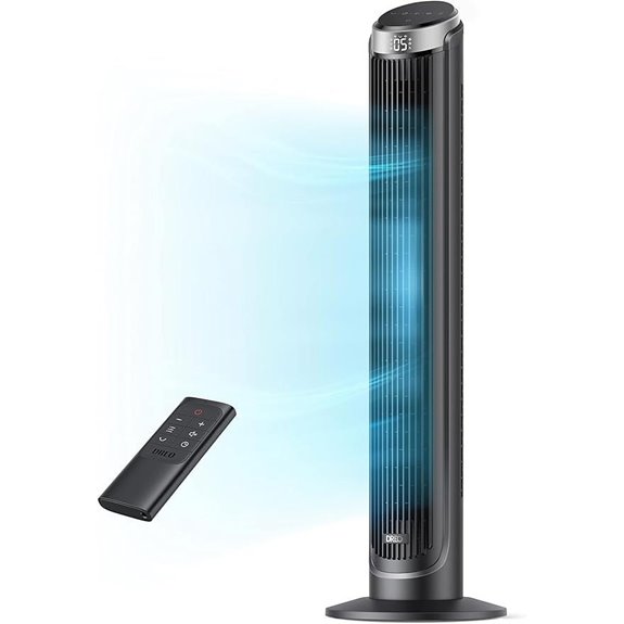Dreo Oscillating Tower Fan with Remote and Timer