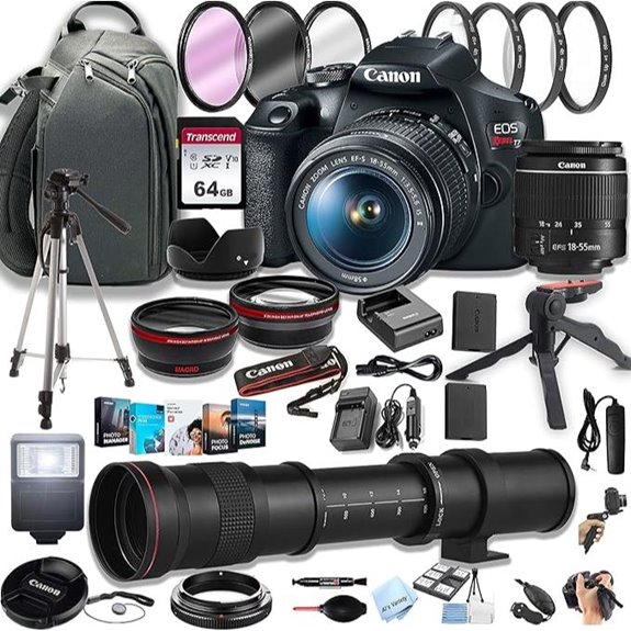 renewed canon t7 kit