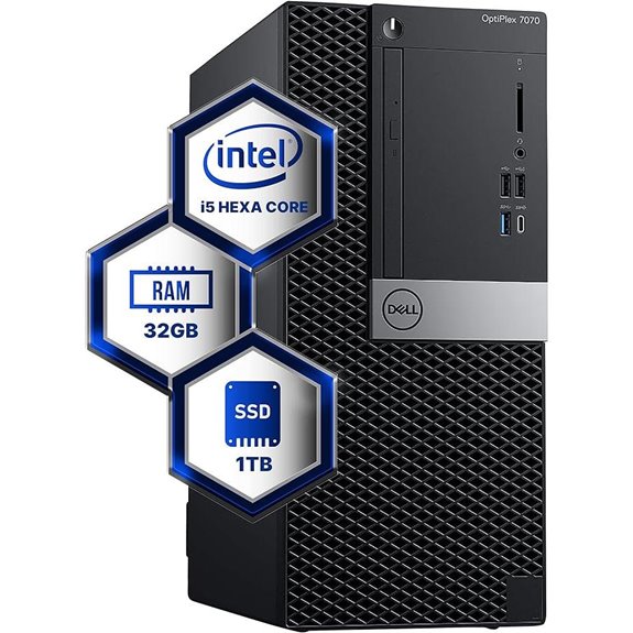 Dell Optiplex 7070 Tower Desktop PC (Renewed)