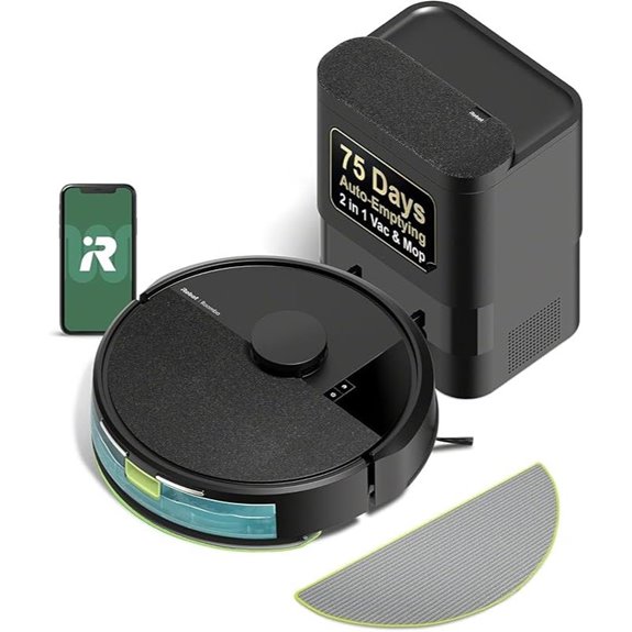 robot vacuum and mop