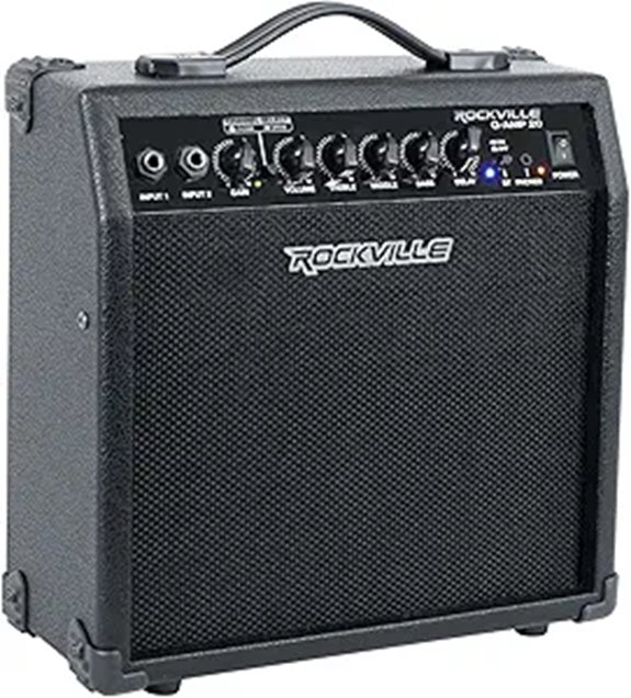 rockville 20w bluetooth guitar amp