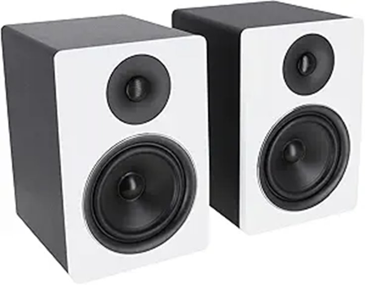 15 Best Studio Speakers for Video Editing in 2026 7 Rockville APM6W Studio Monitors 6.5 2-Way 350W