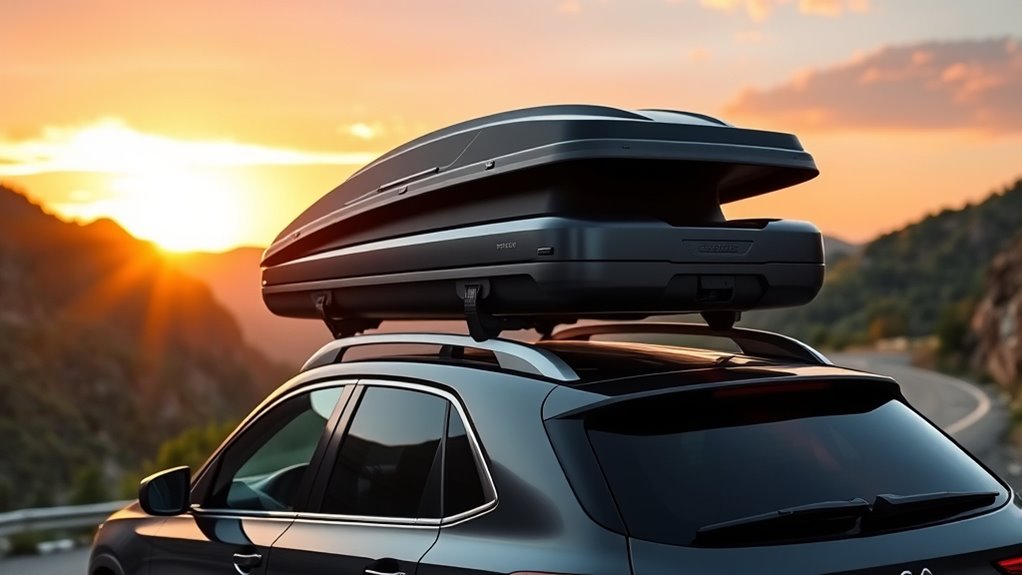 roof box size weather compatibility