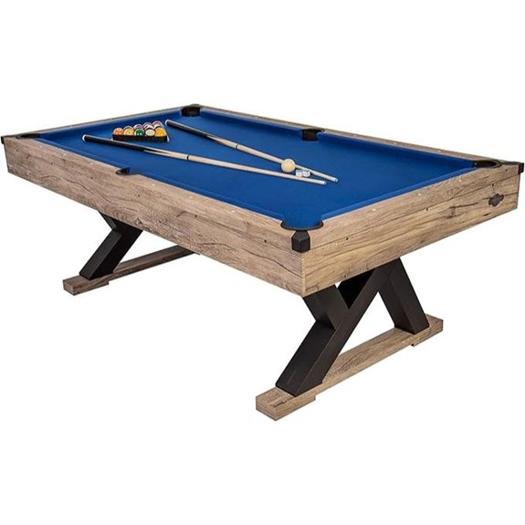 15 Best Pool Tables That Will Elevate Your Game Room in 2026 4 American Legend Billiard Table with Rustic Wood Finish