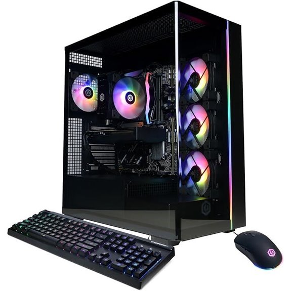 CyberPowerPC Gaming PC with Ryzen 7 and RTX 5060 Ti