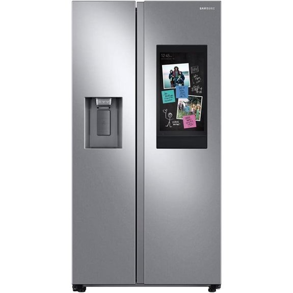 The 6 Best Smart Refrigerators With Wi‑Fi in 2026 for Connected Kitchen Convenience 4 Samsung RS27T5561SR 26.7 Cu. Ft. Side-by-Side Refrigerator