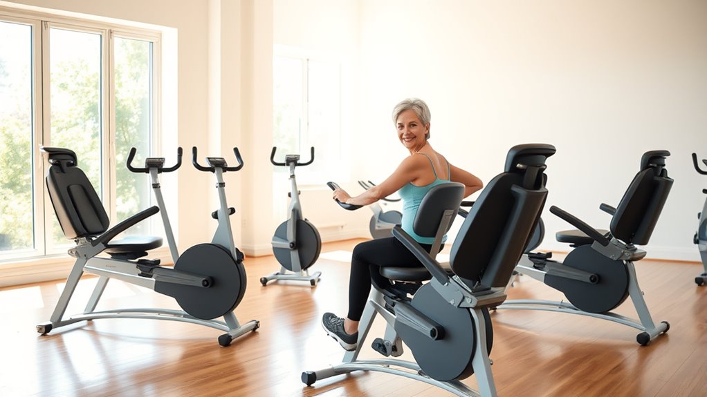 senior friendly recumbent bike options