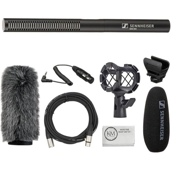 15 Best Microphones for Documentary Filmmaking in 2026 17 Sennheiser MKE 600 Shotgun Microphone Bundle