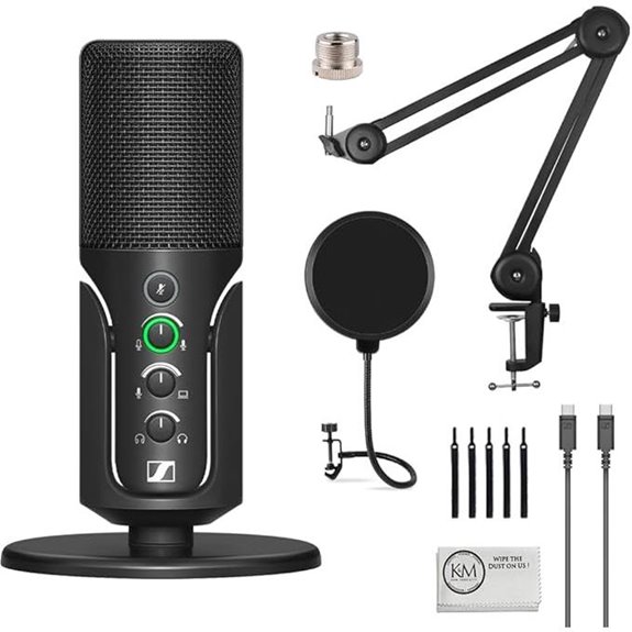 Sennheiser Profile USB Microphone Bundle (4 Items)