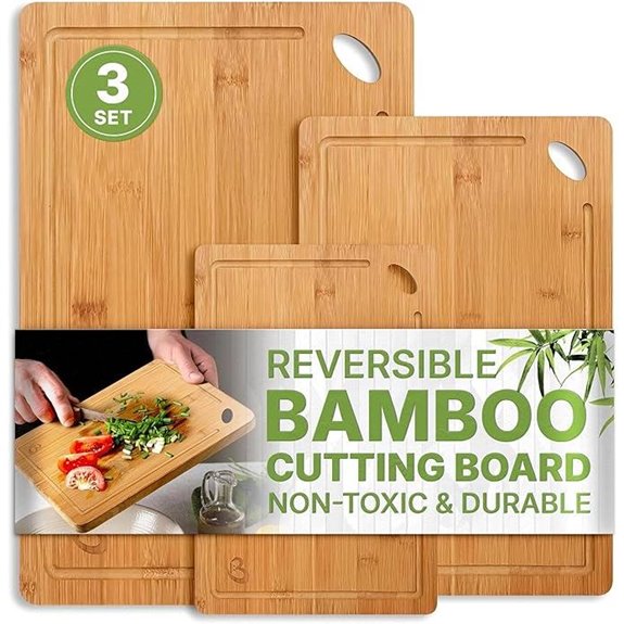 15 Best Knife-Friendly Cutting Boards for 2026 15 Bamboo Cutting Boards Set of 3 with Juice Grooves