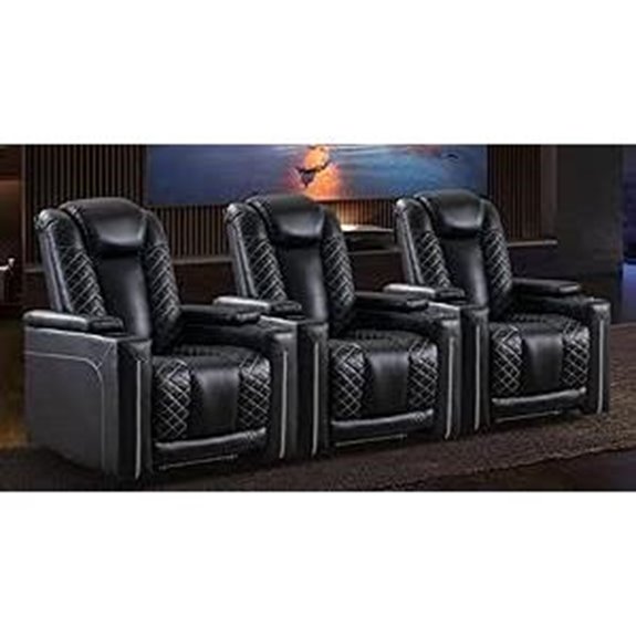 CANMOV Electric Recliner Chairs Set of 3