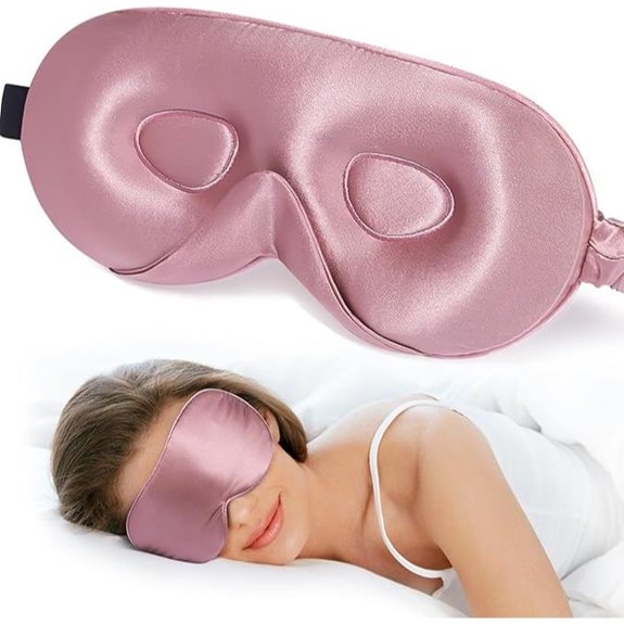 15 Best Silk Sleep Masks for Ultimate Comfort and Better Sleep 14 LitBear Mulberry Silk Sleep Mask with Adjustable Strap