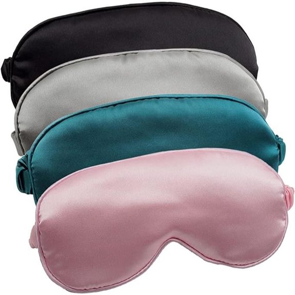 15 Best Silk Sleep Masks for Ultimate Comfort and Better Sleep 10 Silk Sleep Mask 4 Pack for Women and Men