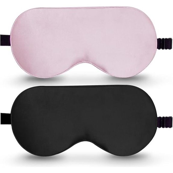 15 Best Silk Sleep Masks for Ultimate Comfort and Better Sleep 6 BeeVines 2 Pack Mulberry Silk Sleep Masks