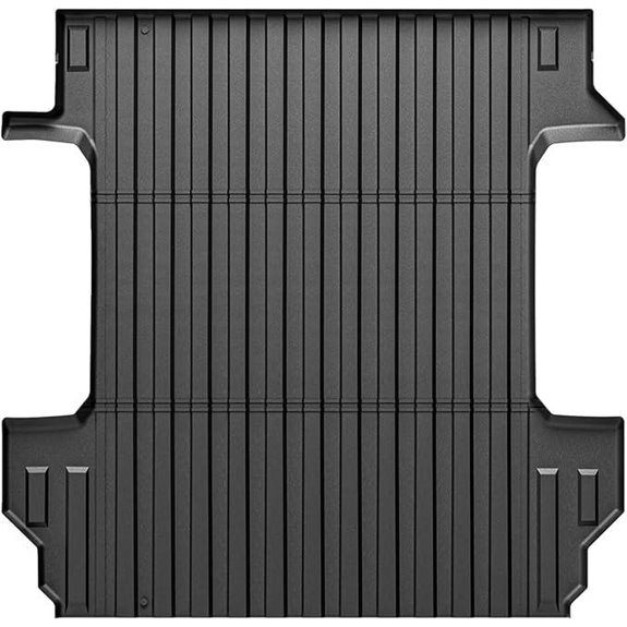 IKON MOTORSPORTS TPE Truck Bed Mat for Silverado