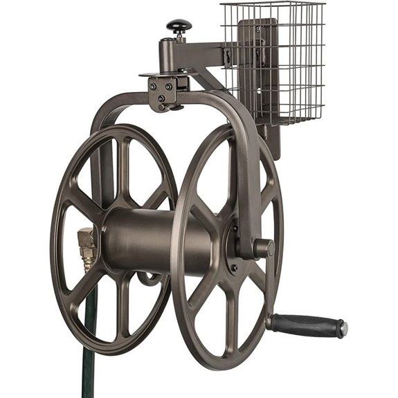Liberty Garden 712 Single Arm Garden Hose Reel