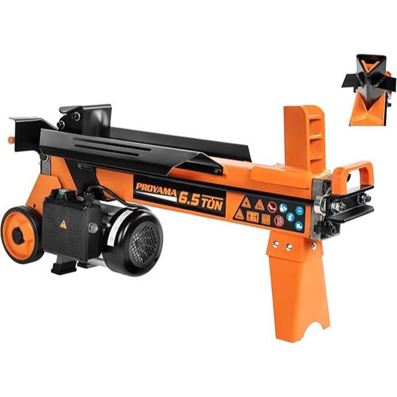 PROYAMA 6.5 Ton Electric Log Splitter with Hydraulic
