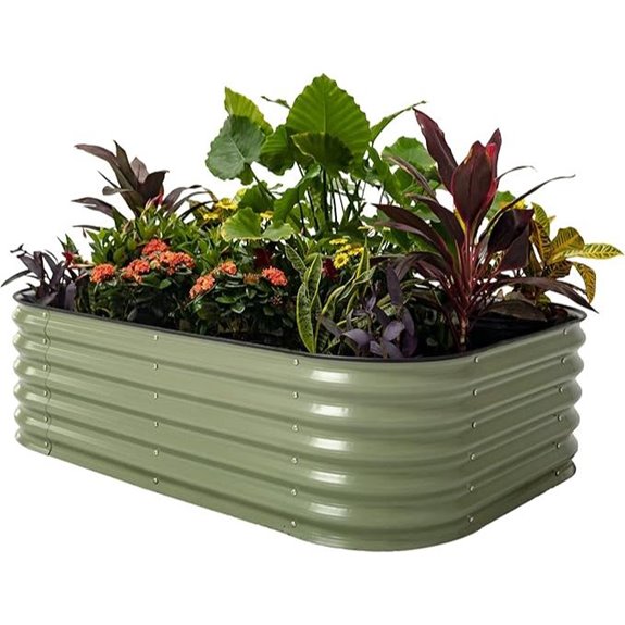 Vego Garden 6-in-1 Modular Metal Raised Bed