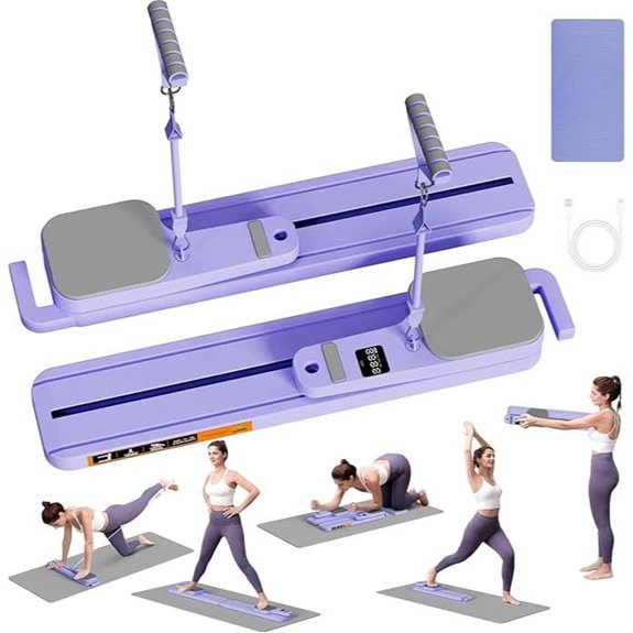 15 Best Pilates Reformer Machines for Home Use in 2026, According to Experts 14 Upgraded 6-in-1 Pilates Reformer & Fitness Equipment Set