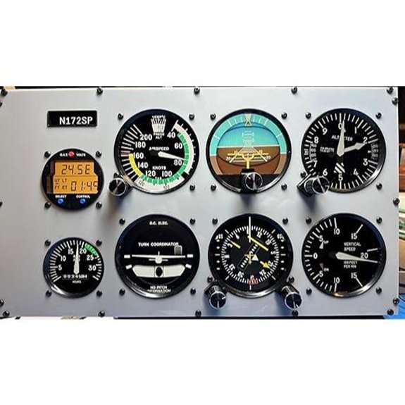 Flight Simulator Instrument Panel Six Pack