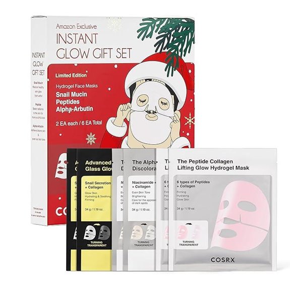 15 Best Premium Skincare Sets That Deliver Luxurious Results in 2026 13 COSRX Glow-Boosting Face Mask Gift Set (6pcs)