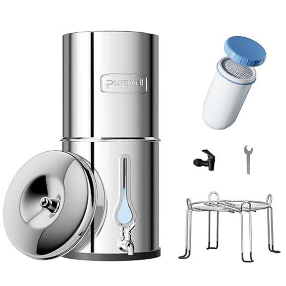 15 Best Gravity Water Filters for 2026 You Can Trust 5 Purewell 6-Stage Gravity Water Filter System