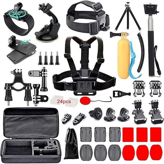 15 Best Action Camera Accessories That Will Elevate Your Adventure Footage 11 60-in-1 Camera Accessories Kit for Action Cameras