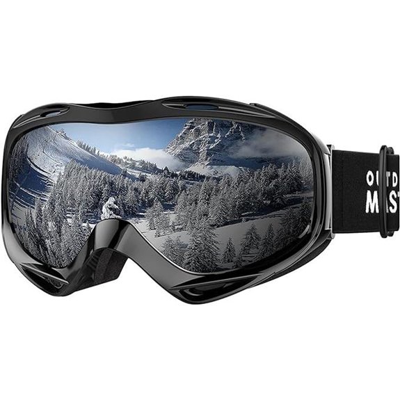 OutdoorMaster OTG Ski Goggles with UV Protection