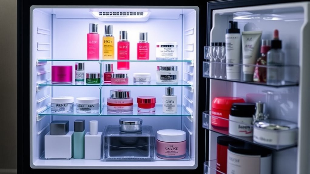 skincare fridge selection criteria